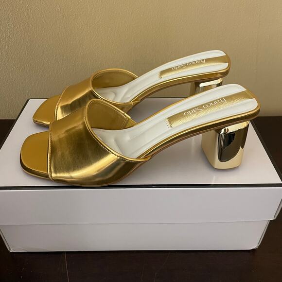 Franco Sarto Women's Linley Slide Sandals Heeled - Picture 1 of 7